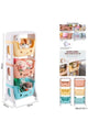 3-Layer Plastic Rack Toy Storage Basket For Children | DT 87 1