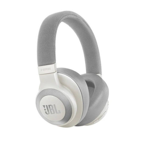 JBL | Lifestyle Over-Ear Bluetooth Noise-canceling Headphones - White | E65BTNC
