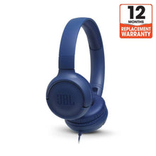 JBL | Wired on-ear Headphones - Blue | TUNE 500