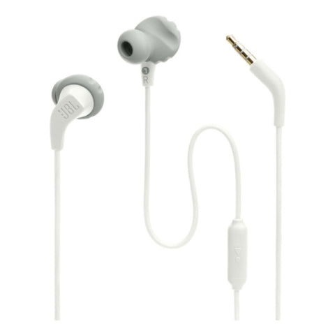 JBL|  Endurance Run 2 White Waterproof Wired In-Ear Sports Headphones | 301001000000557