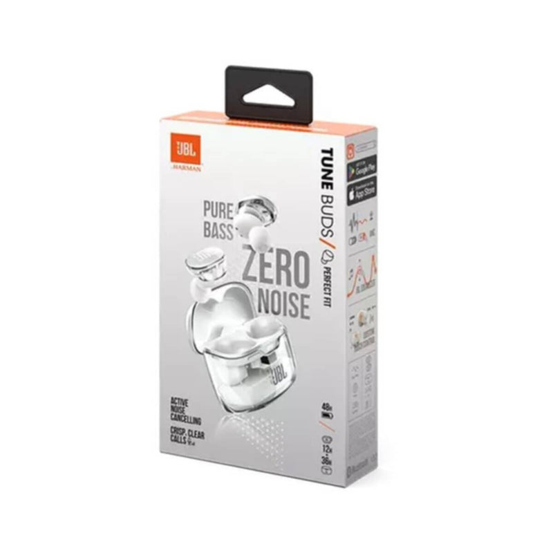 JBL | Tune Buds | True Wireless Noise Cancelling Earbuds - White Ghost Edition