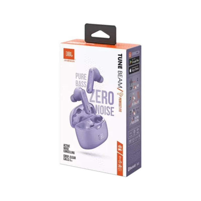 JBL | Tune Beam | True wireless Noise Cancelling Earbuds - Purple
