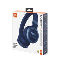 JBL | Live 670NC | Wireless On-Ear with True Adaptive Noise Cancelling Headphones - Blue