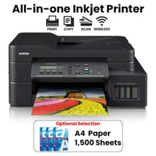 BROTHER | DCP-T820DW Wireless 3-in-1 Color Inkjet Printer