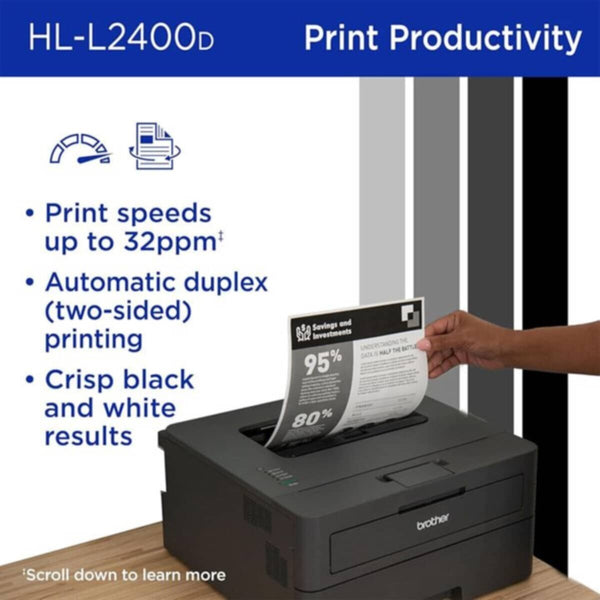 BROTHER | Mono Laser Printer | HL-L2400D