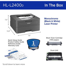 BROTHER | Mono Laser Printer | HL-L2400D