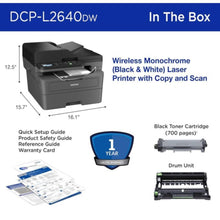 BROTHER | Mono Laser 3-in-1 Printer Wireless | DCP-L2640DW