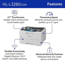 BROTHER | Color LED Laser Printer | HL-L3280CDW
