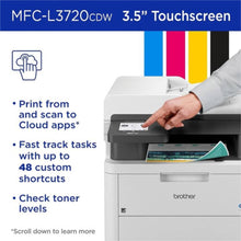 BROTHER | Color LED All-in-One Laser Printer | MFC-L3720CDW