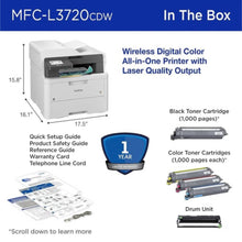 BROTHER | Color LED All-in-One Laser Printer | MFC-L3720CDW