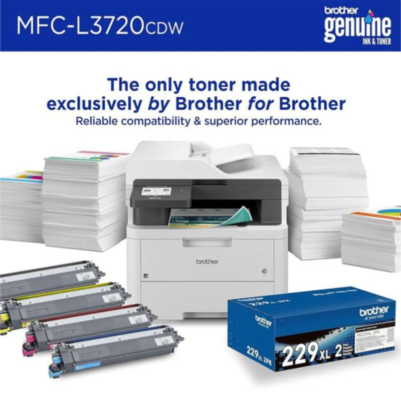 BROTHER | Color LED All-in-One Laser Printer | MFC-L3720CDW