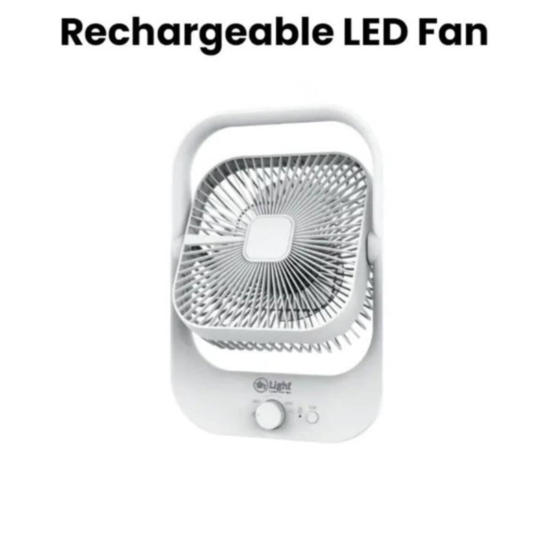Mr Light | Rechargeable LED Fan | MR 3432