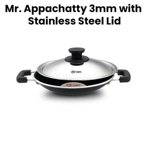 Mr Light | Mr. Appachatty 3mm with Stainless Steel Lid
