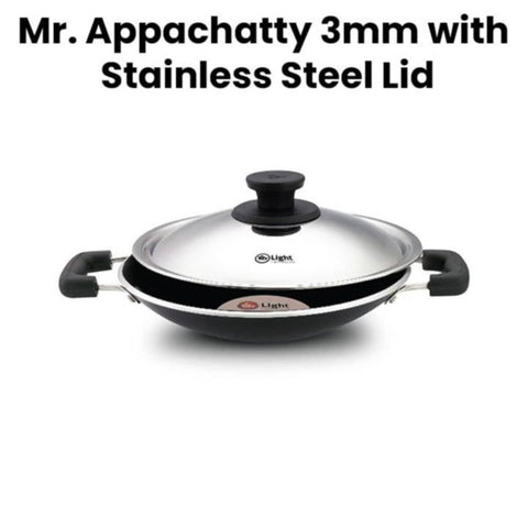 Mr Light | Mr. Appachatty 3mm with Stainless Steel Lid