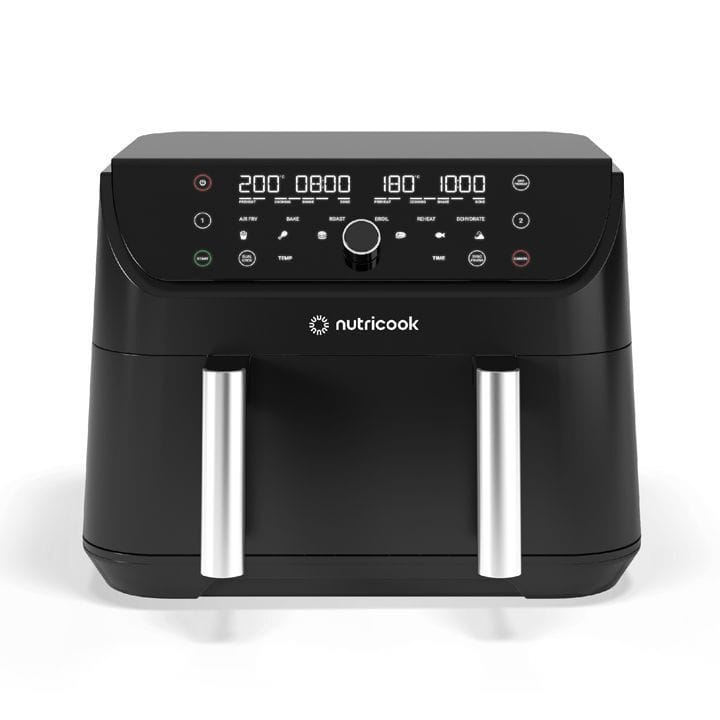 NUTRICOOK |  Air Fryer Duo 2 Flexzone 8.5Ltrs | NC-AFD285