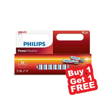 PHILIPS | Power Alkaline Battery AAA x 12pcs | LR03P12B/97