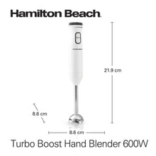 HAMILTON | Beach Turbo Boost Hand Blender 600W | HB6040-ME