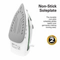 HAMILTON | Beach Steam Iron Non-Stick 2,200W | ST2747-ME