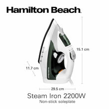 HAMILTON | Beach Steam Iron Non-Stick 2,200W | ST2747-ME