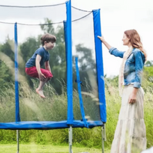 PLUM | 6Ft Junior Trampoline & Enclosure Net Blue | PLU115TOY00103