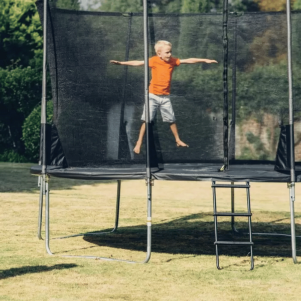 PLUM | 10Ft Spacezone 2 Springsafe Trampoline & Enclosure | PLU115TOY00072