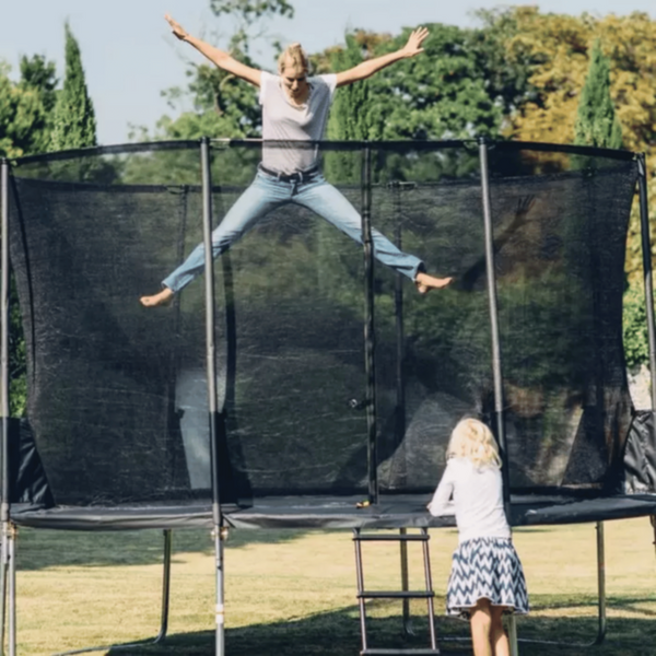 PLUM | 10Ft Spacezone 2 Springsafe Trampoline & Enclosure | PLU115TOY00072
