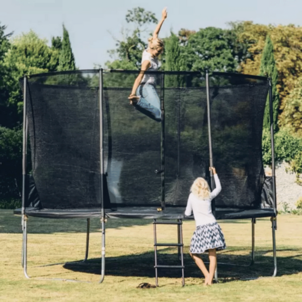 PLUM | 10Ft Spacezone 2 Springsafe Trampoline & Enclosure | PLU115TOY00072