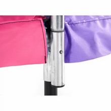 PLUM | 6Ft Junior Plus Springsafe Tramp & Enclosure - Blue/Green & Pink/Purple(Reversible) | PLU115TOY00104