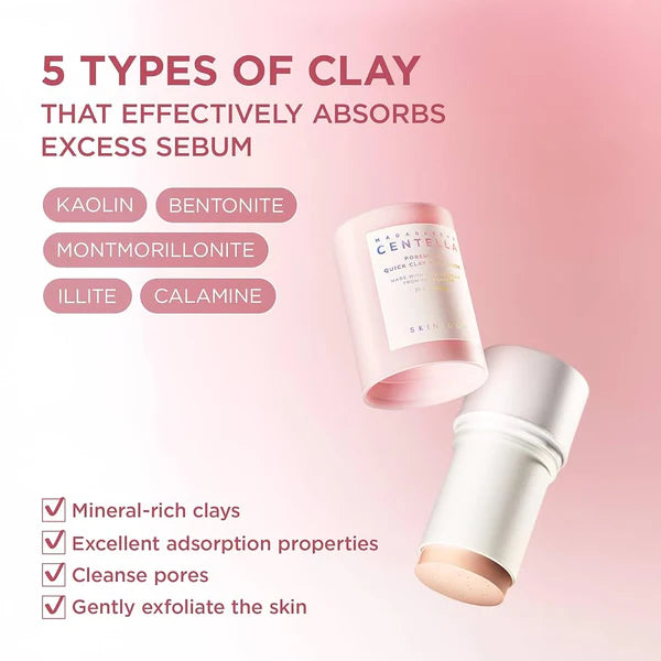 SKIN 1004 | Madagascar Centella Poremizing Quick Clay Stick Mask 27g | 30274100075