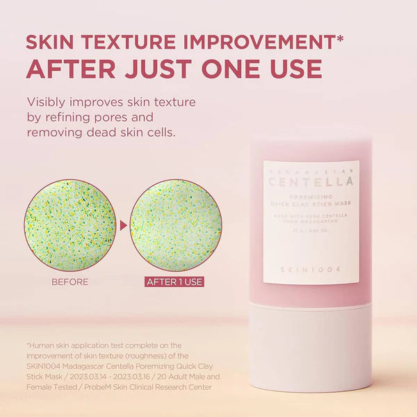 SKIN 1004 | Madagascar Centella Poremizing Quick Clay Stick Mask 27g | 30274100075