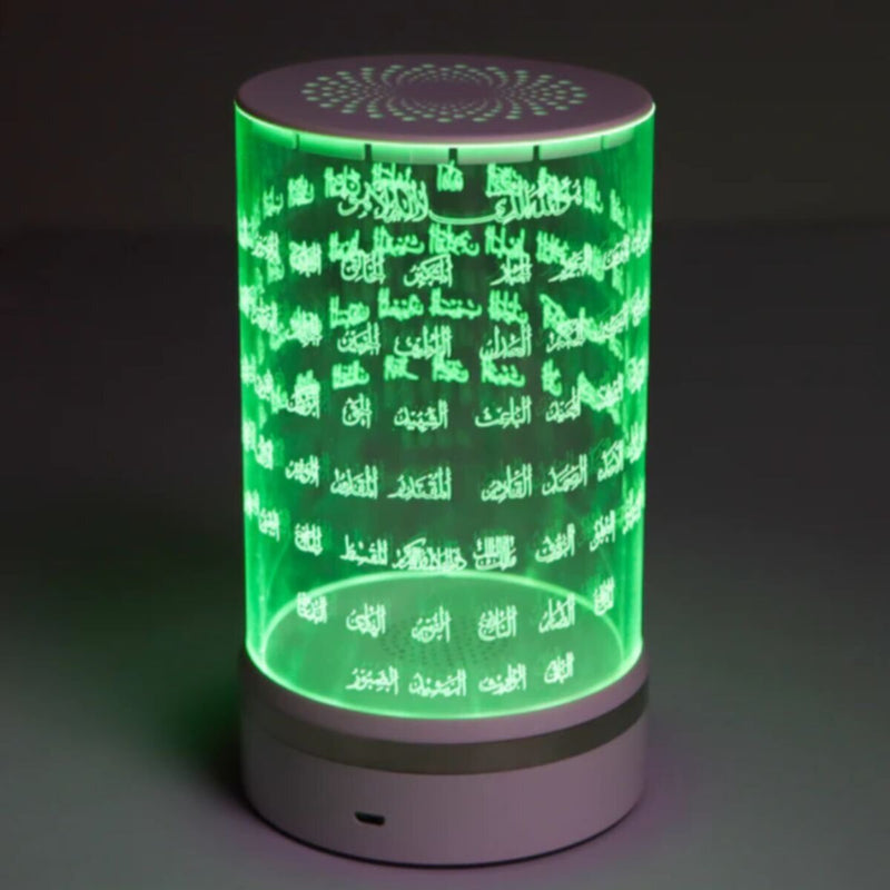 SUNDUS | Luminous Holy Quran Speaker Names of God with a remote control