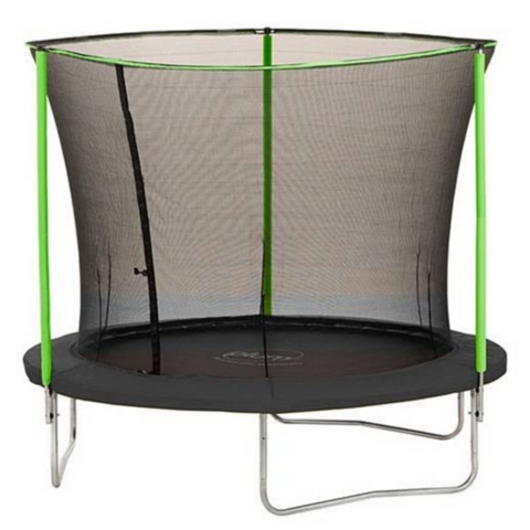 PLUM | 10ft Fun Springsafe Trampoline & Enclosure Turquoise Age 6+ | 30378AC82