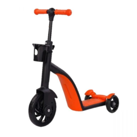 3 in 1 Kids Tricycle with Adjustable Height Orange | 306 2 o