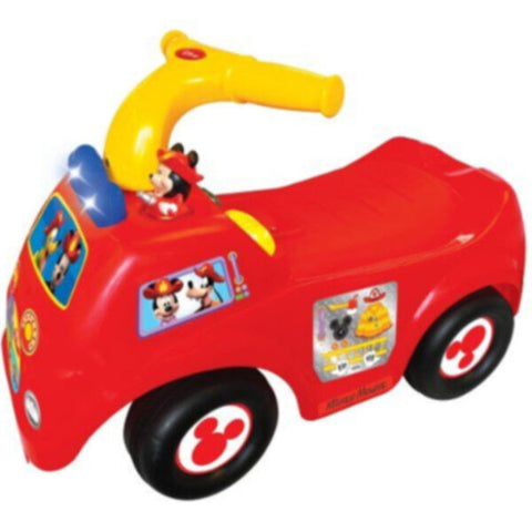 KIDDIELAND | Mickey Mouse Fire Engine - Activity Ride-On Toy | 41549296
