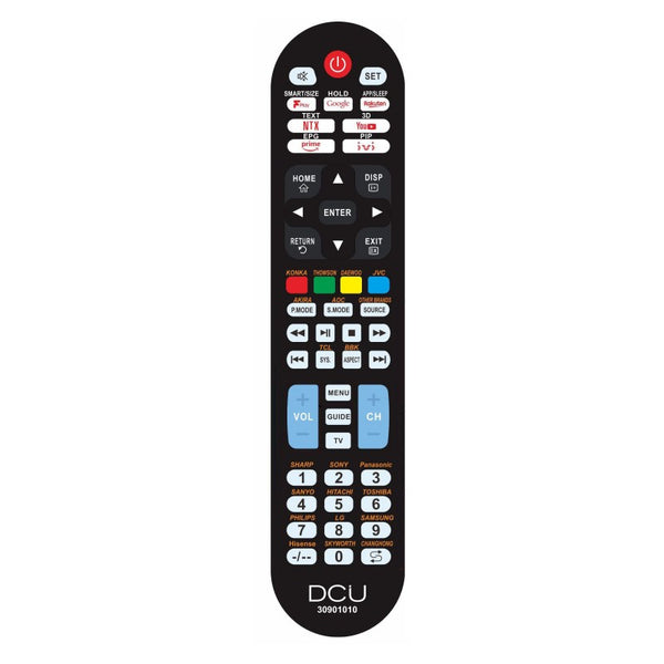 DCU | Universal remote control TV LCD LED | 30901010