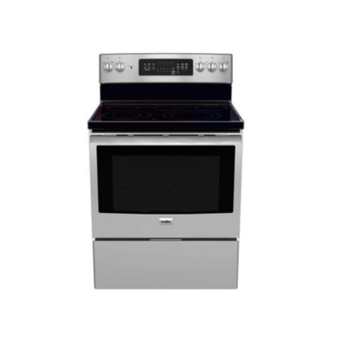 MABE | Standing Ceramic Cooker 76 cm / 30 in 5 Radiant Burners | EML835NXF0