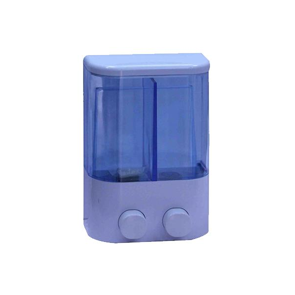 Taqdeer SD-2002 Double Hand Soap Dispenser - Blue | JPE0562