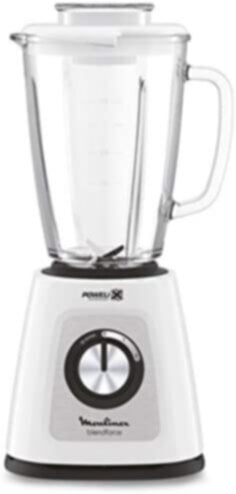 MOULINEX | Blendforce Glass Jug Blender 500W 1.7Ltr White | LM435127