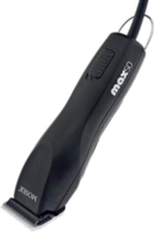 MOSER | Professional Silent Animal Clipper, With 1mm Blade and Attachment Combs | MAX 50