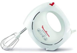 MOULINEX | Hand Mixer 200W 2 Speeds White | HM250127