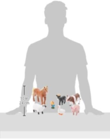 LEARNING RESOURCES UK| Jumbo Farm Animals (2+ Years) | LER0694