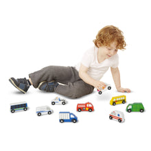 MELISSA & DOUG | Wooden Town Vehicles Set 3+ Years | 46003170