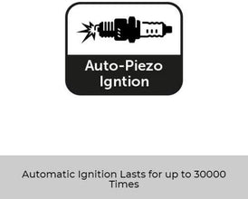 CLIKON | Triple 3 Burner Stainless Steel  Gas Stove With Brass Burners | CK4253