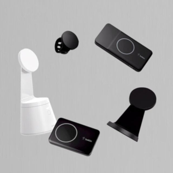 BELKIN | BOOSTâ†‘CHARGEâ„¢ Magnetic Portable Wireless Charger 10K Black | BPD001btBK