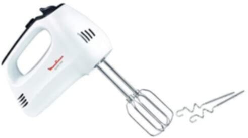 MOULINEX | Hand Mixer 300W 5 Speeds White | HM310127