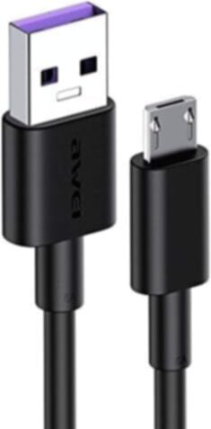 AWEI | 5A Smart Fast Charging Cable, Usb To Micro | CL-77M