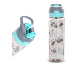 Eazy Kids -Dinosaur Tritan Water Bottle With Spray 750ml - Grey - EZ-WBTT750SWSP-DIEXP | JPO6508