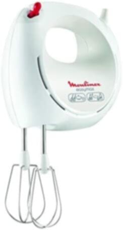MOULINEX | Hand Mixer 200W 2 Speeds White | HM250127