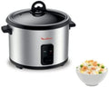 MOULINEX | Easy Rice Cooker 700W 1.8Ltr 10 Cups Capacity Silver-Black | MK123D27