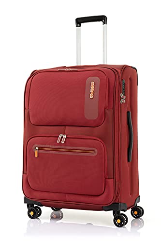 AMERICAN TOURISTER | Maxwell Spinner Travel Bag Red 68cm | GAT104LUG04010